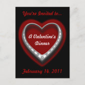 Valentijnse Briefkaart Uitnodigen (Voorkant)