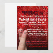 Valentijnse brochure kaart (Voorkant / Achterkant)