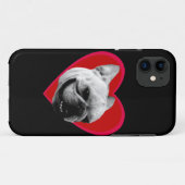 Valentijnse Bulldog Case-Mate iPhone Case (Achterkant (horizontaal))