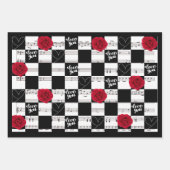 Valentijnse cadeau inpakpapier vel (Voorkant)