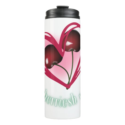 Valentijnse  cadeau thermosbeker (Voorkant)