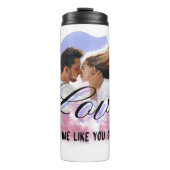 Valentijnse  cadeau thermosbeker (Voorkant)