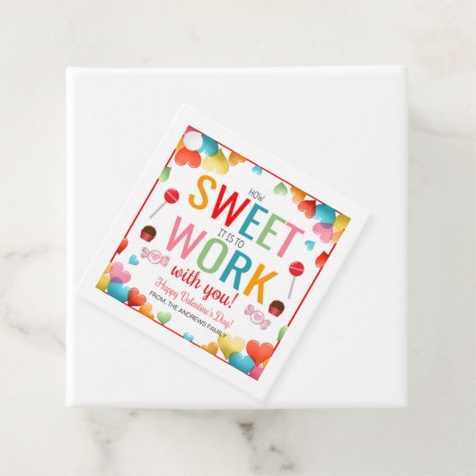 Valentijnse  Cadeaubonnen Labels (In situ)