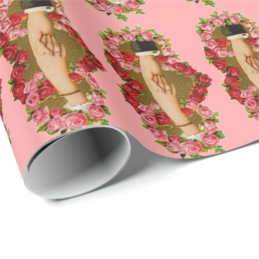  Valentijnse  Cadeaupapier (Rol Hoek)