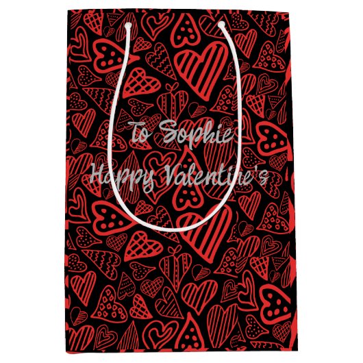 Valentijnse cadeautas voor harten - pas aan (Voorkant)