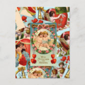  Valentijnse  collage Feestdagenkaart (Voorkant)