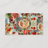  Valentijnse  collage Visitekaartje (Achterkant)