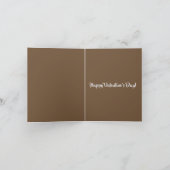 Valentijnse creditcardogen voor u feestdagen kaart (Binnen)