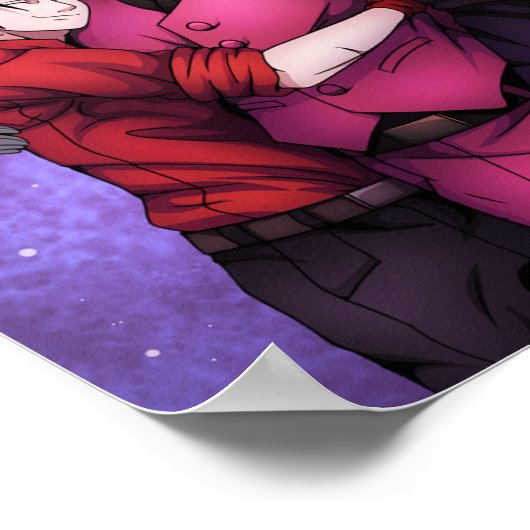 Valentijnse datum poster (Hoek)