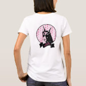 Valentijnse  - Doberman Dog Silhouette T-shirt (Achterkant)