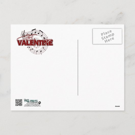 Valentijnse  - Dont Be Cruel - Chihuahua - Gizmo Feestdagenkaart (Achterkant)