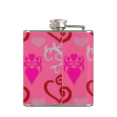 Valentijnse Drink kolf - sportnetten Heupfles (Achterkant)