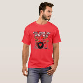 Valentijnse Drummer Drums Weddenschap van muzikant T-shirt (Voorkant volledig)