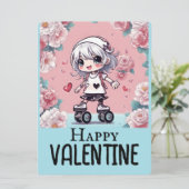 VALENTIJNSE EDITIE FEESTDAGENKAART (Staand voorkant)