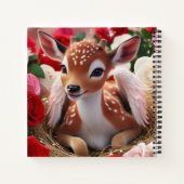 Valentijnse Fawn Notitieboek (Achterkant)
