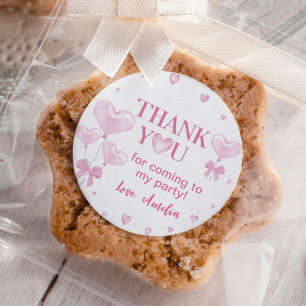 Valentijnse feestdag van kleine liefhebbers ronde sticker