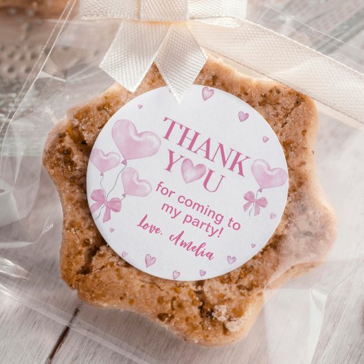 Valentijnse feestdag van kleine liefhebbers ronde sticker