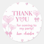 Valentijnse feestdag van kleine liefhebbers ronde sticker (Voorkant)