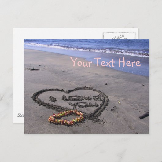  Valentijnse Feestdagenkaart (Voorkant / Achterkant)