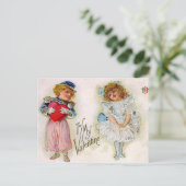  Valentijnse  Feestdagenkaart (Staand voorkant)