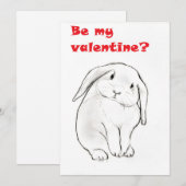 Valentijnse feestdagenkaart (Voorkant / Achterkant)