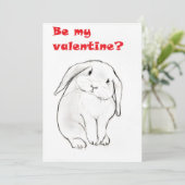 Valentijnse feestdagenkaart (Staand voorkant)