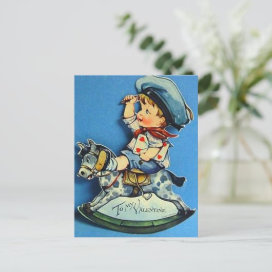  Valentijnse  Feestdagenkaart (Staand voorkant)