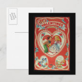  Valentijnse  Feestdagenkaart (Voorkant / Achterkant)