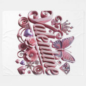 Valentijnse Fleece Deken (Voorkant (Horizontaal))