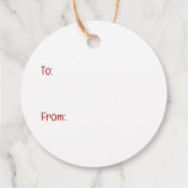 Valentijnse Franse Bulldog Bedankjes Labels (Achterkant)