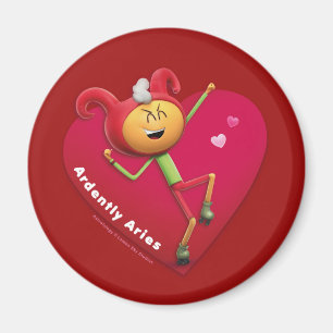 Valentijnse Fridge Magnet voor Aries