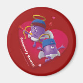 Valentijnse Fridge Magnet voor Gemini (Voorkant)