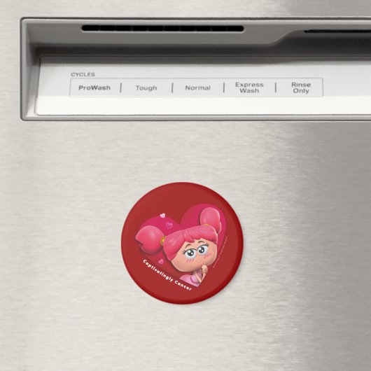 Valentijnse Fridge Magnet voor kanker (Insitu (Vaatwasser))