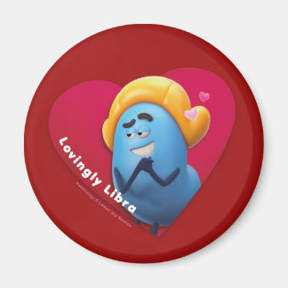 Valentijnse Fridge Magnet voor Libra