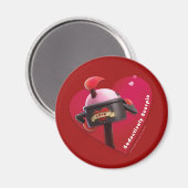 Valentijnse Fridge Magnet voor Scorpio (Voorkant / Achterkant)