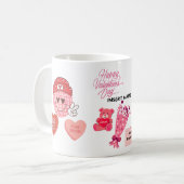 Valentijnse geschenken koffiemok (Voorkant links)