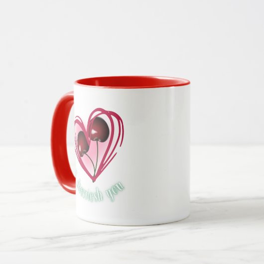 Valentijnse geschenken mok (Voorkant links)