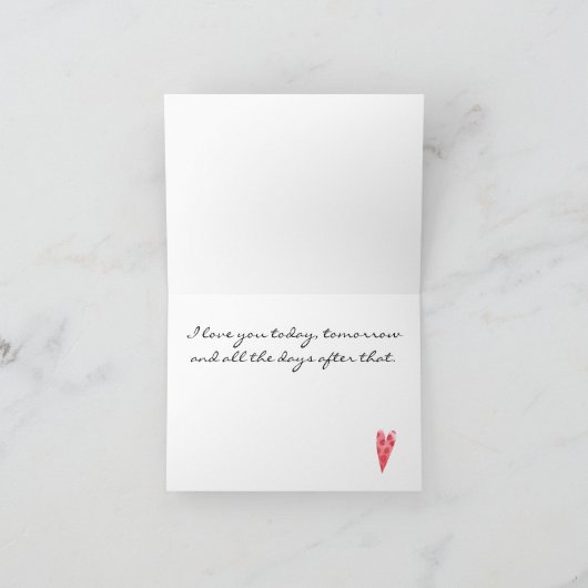 Valentijnse , getrouwd met Best Friend Wenskaart Kaart (Binnen)