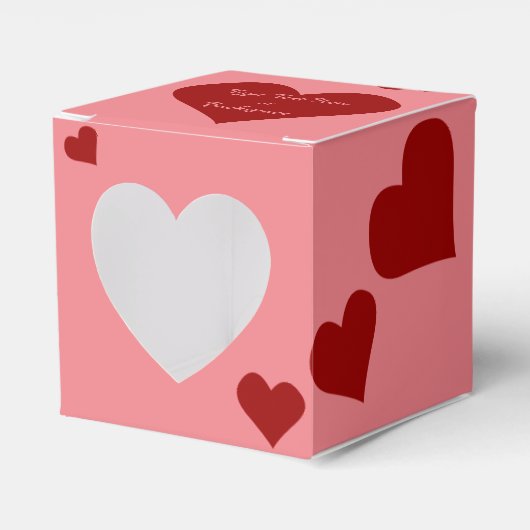 Valentijnse Gift Box Persoonlijke liefdesboxen Bedankdoosjes (Voorkant Zijde)