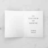 Valentijnse Giraffes Schattige Valentijnen Kaart (Binnen)