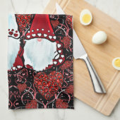 VALENTIJNSE GNOMES THEEDOEK (Quarter Fold)