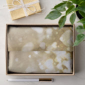 Valentijnse Gold Bokeh Hearts Tissuepapier (Geschenk)