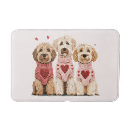 Valentijnse Goldendoodle Dogs Badmat
