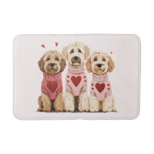 Valentijnse Goldendoodle Dogs Badmat