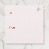 Valentijnse Goldendoodle Dogs Bedankjes Labels (Achterkant)