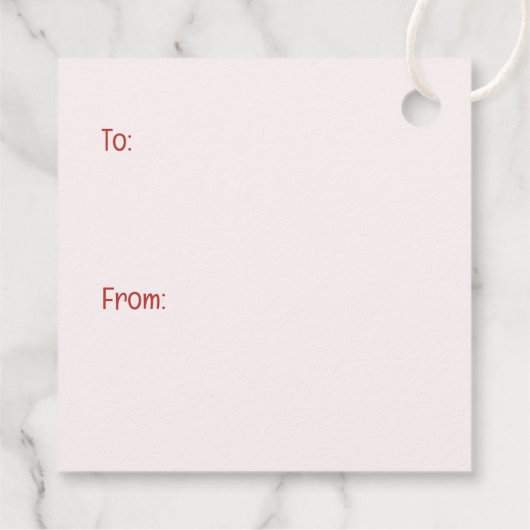 Valentijnse Goldendoodle Dogs Bedankjes Labels (Achterkant)