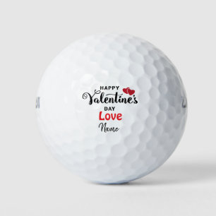 Valentijnse goufer met liefde voor jou golfballen