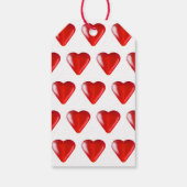 Valentijnse  hart lolly kleine lief traktatie cadeaulabel (Achterkant)