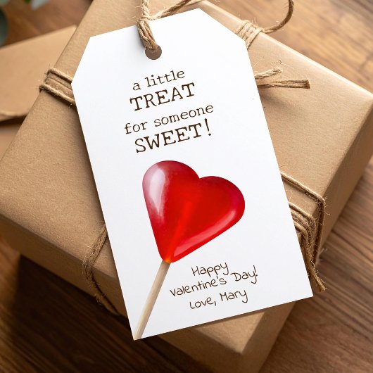 Valentijnse  hart lolly kleine lief traktatie cadeaulabel