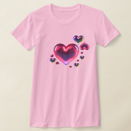 Valentijnse  Hart T-shirt (Laagn)